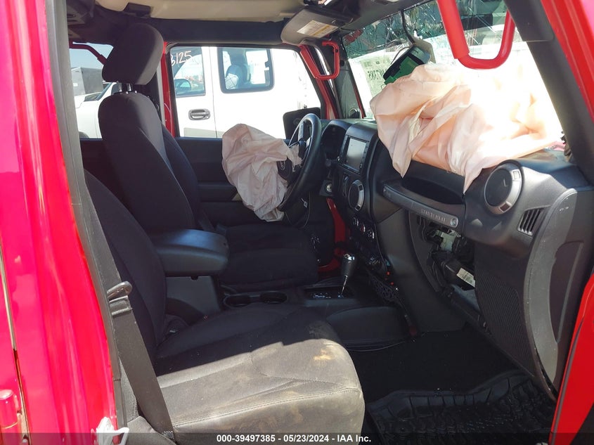 2014 JEEP WRANGLER UNLIMITED SPORT - 1C4BJWDG7EL194662