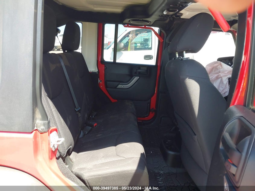 2014 JEEP WRANGLER UNLIMITED SPORT - 1C4BJWDG7EL194662