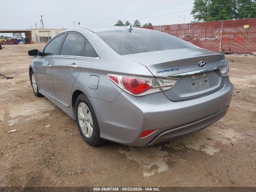 2015 Hyundai Sonata Hybrid VIN: KMHEC4A43FA139575 Lot: 39497388