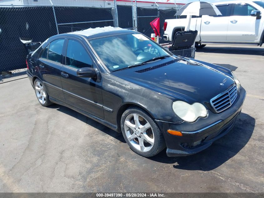 2007 Mercedes-Benz C 230 Sport VIN: WDBRF52H27F909742 Lot: 39497390