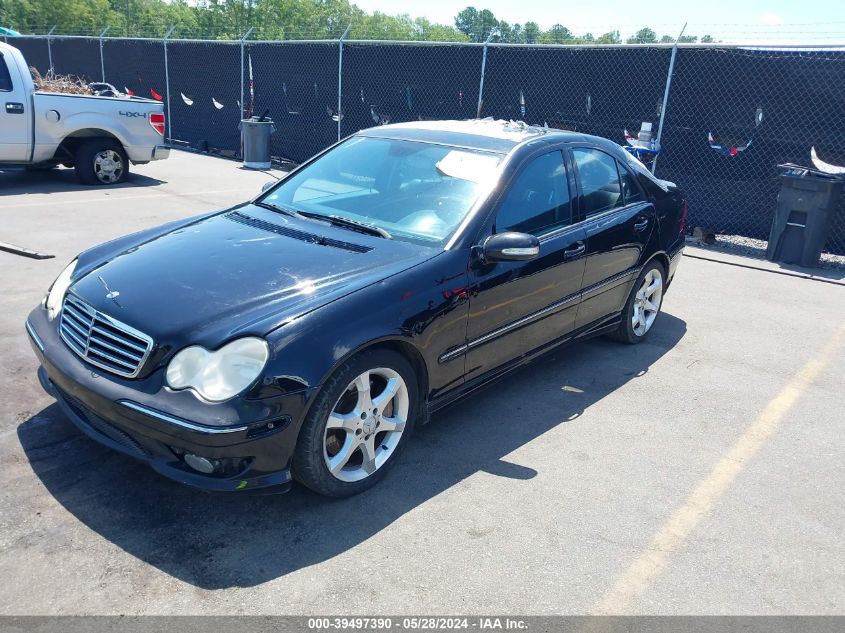 2007 Mercedes-Benz C 230 Sport VIN: WDBRF52H27F909742 Lot: 39497390