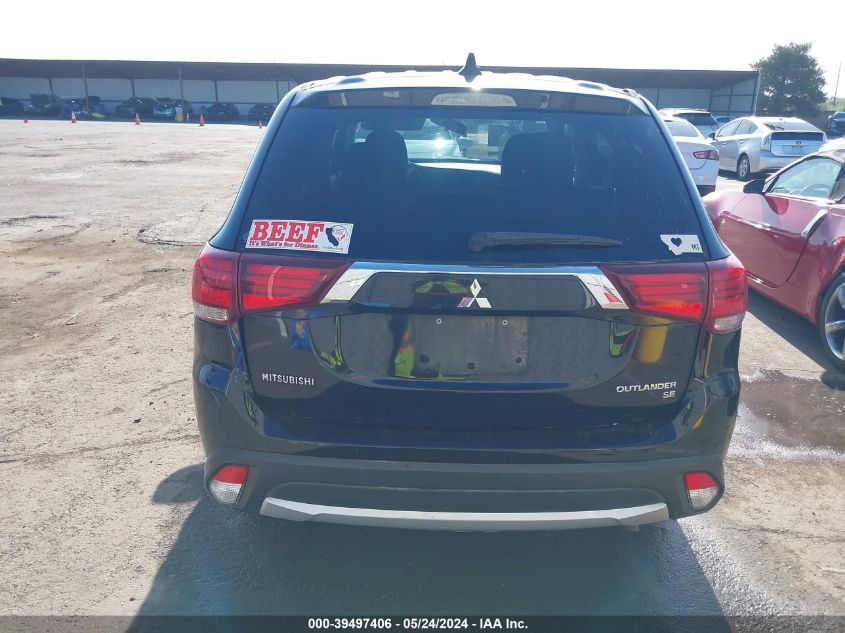 2018 Mitsubishi Outlander Se/Sel/Le VIN: JA4AD3A37JJ004149 Lot: 39497406