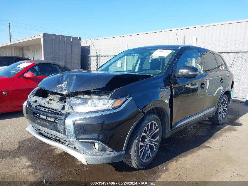 2018 Mitsubishi Outlander Se/Sel/Le VIN: JA4AD3A37JJ004149 Lot: 39497406