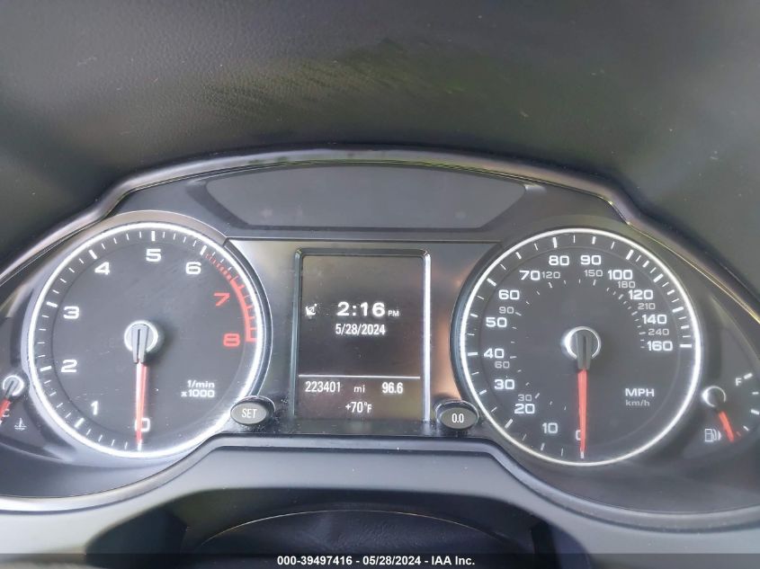 2014 Audi Q5 2.0T Premium VIN: WA1LFAFP1EA124361 Lot: 39497416