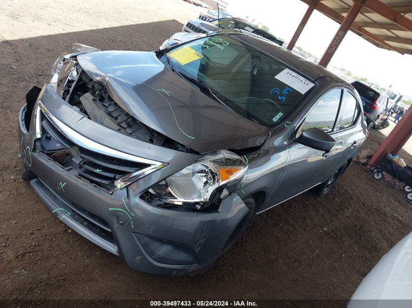 2017 Nissan Versa 1.6 S+ VIN: 3N1CN7AP2HL857330 Lot: 39497433