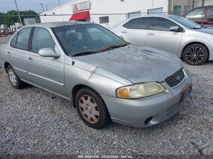 2002 Nissan Sentra Gxe VIN: 3N1CB51D52L687264 Lot: 39497438