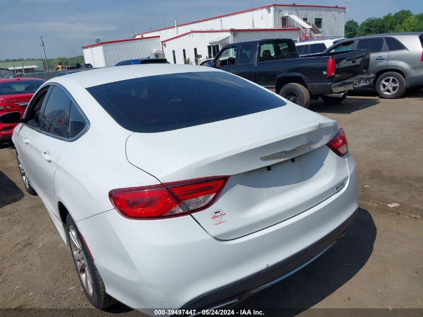 2015 Chrysler 200 Limited VIN: 1C3CCCAG8FN516530 Lot: 39497447