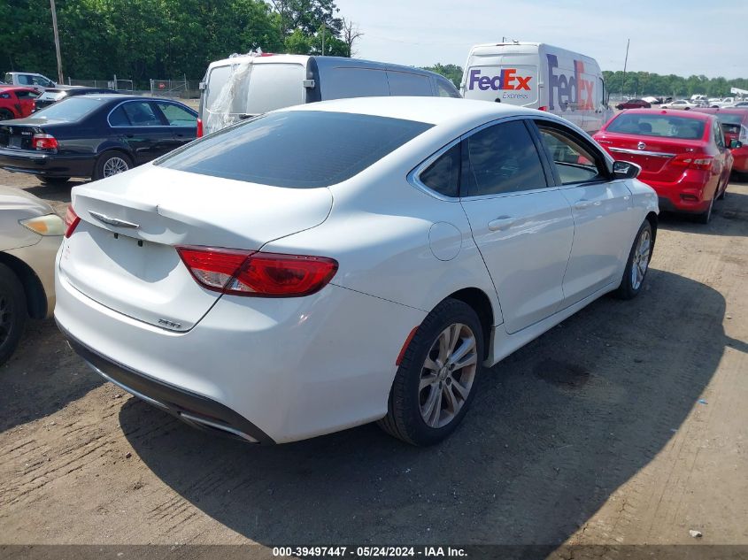 2015 Chrysler 200 Limited VIN: 1C3CCCAG8FN516530 Lot: 39497447