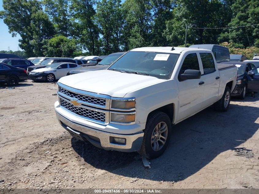 2014 Chevrolet Silverado 1500 1Lt VIN: 3GCPCREC1EG243980 Lot: 39497456