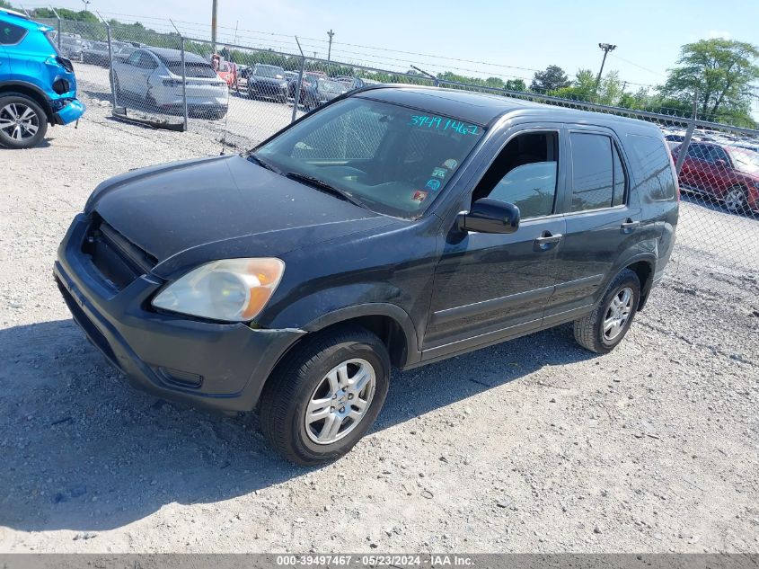 2002 Honda Cr-V Ex VIN: JHLRD78812C045502 Lot: 39497467