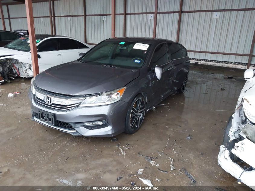 1HGCR2F57GA186594 2016 HONDA ACCORD - Image 2