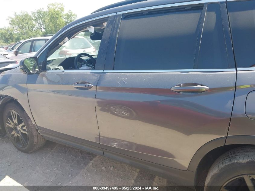 2022 Honda Pilot Awd Special Edition VIN: 5FNYF6H2XNB094018 Lot: 39497495