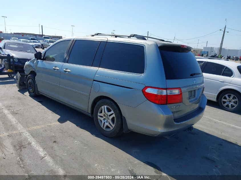 2007 Honda Odyssey Ex-L VIN: 5FNRL38647B005724 Lot: 39497503