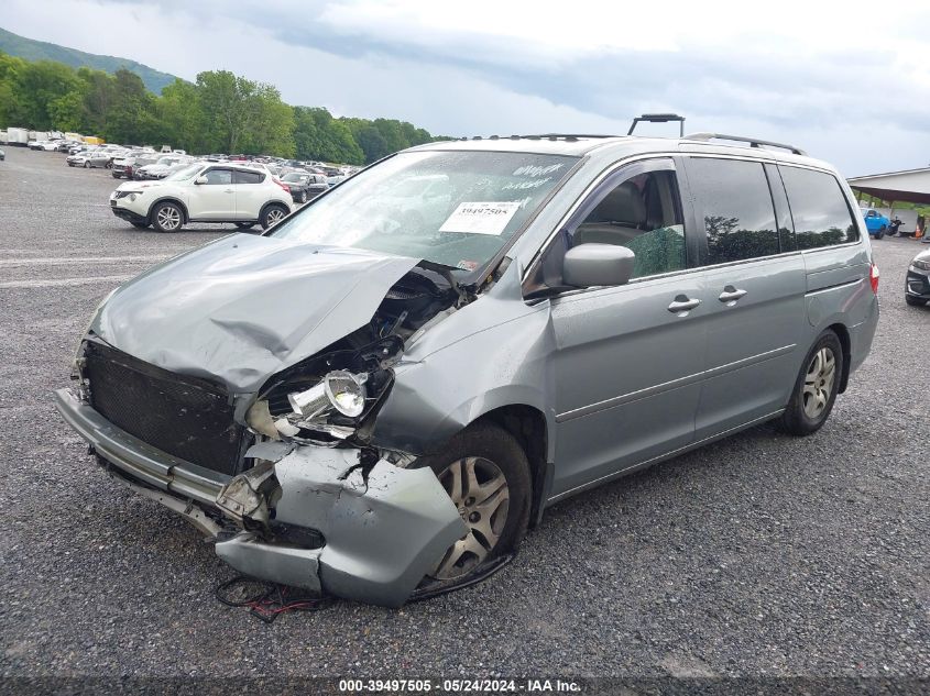 2006 Honda Odyssey Ex-L VIN: 5FNRL38786B041147 Lot: 39497505