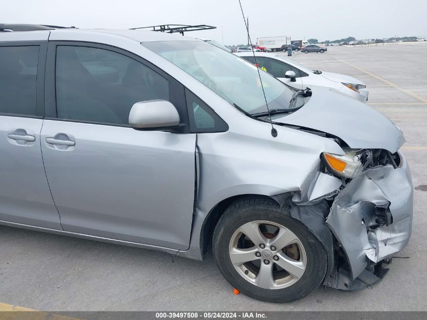 2013 Toyota Sienna Le V6 8 Passenger VIN: 5TDKK3DC6DS395278 Lot: 39497508