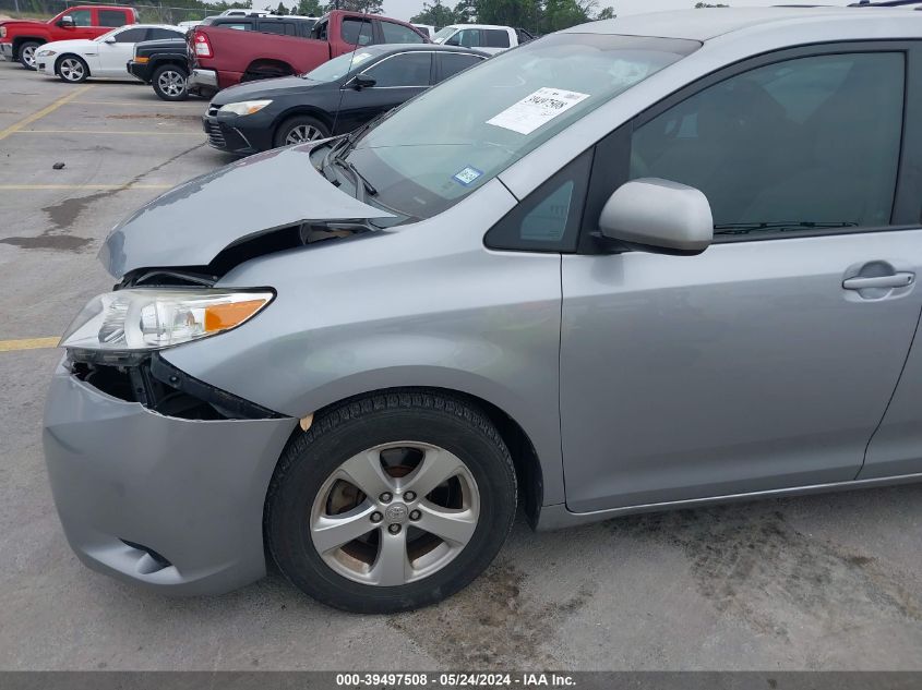 2013 Toyota Sienna Le V6 8 Passenger VIN: 5TDKK3DC6DS395278 Lot: 39497508