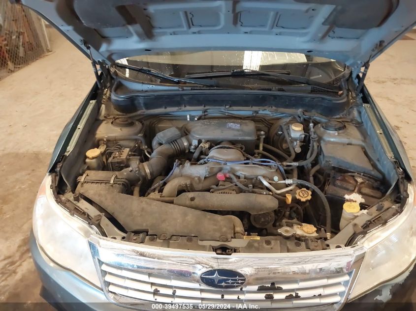 2010 Subaru Forester 2.5X VIN: JF2SH6AC1AH744188 Lot: 39497535