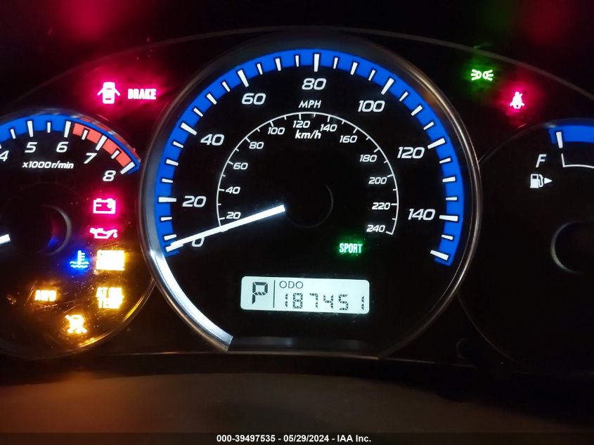 2010 Subaru Forester 2.5X VIN: JF2SH6AC1AH744188 Lot: 39497535