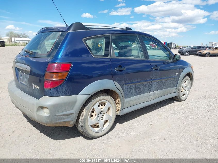 2006 Pontiac Vibe VIN: 5Y2SL65846Z433228 Lot: 39497537