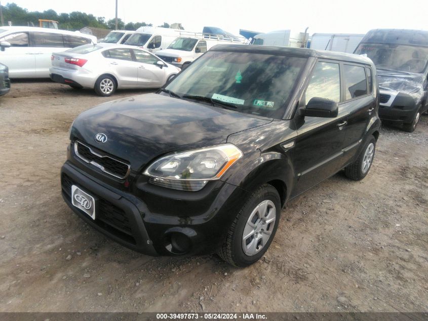 2013 Kia Soul VIN: KNDJT2A55D7627355 Lot: 39497573