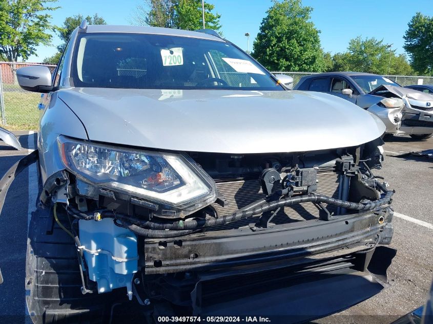 2019 Nissan Rogue Sv VIN: JN8AT2MVXKW393636 Lot: 39497574