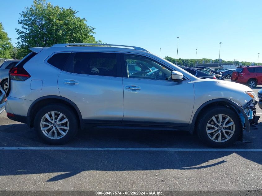 2019 Nissan Rogue Sv VIN: JN8AT2MVXKW393636 Lot: 39497574