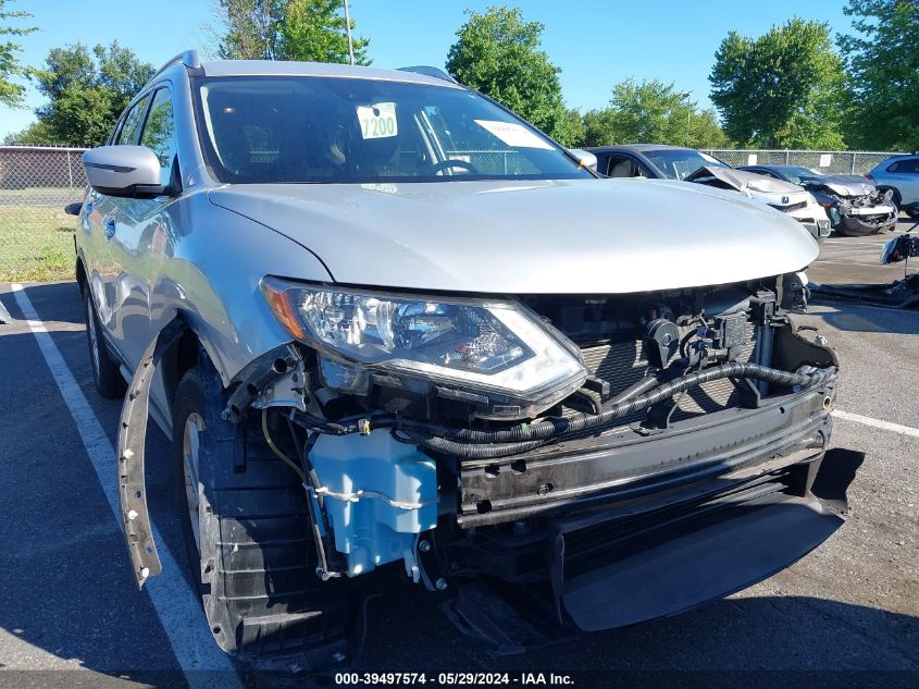 2019 Nissan Rogue Sv VIN: JN8AT2MVXKW393636 Lot: 39497574