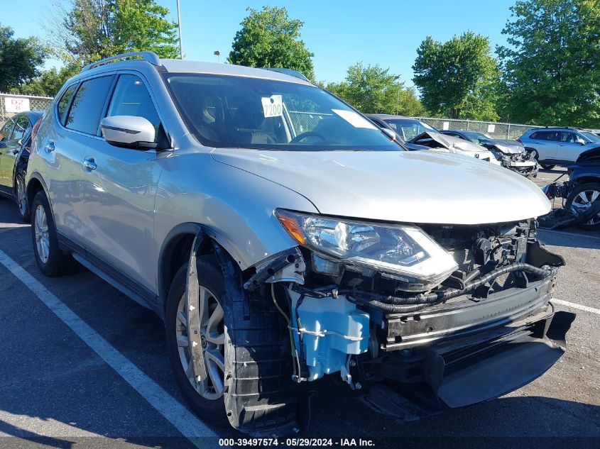 2019 Nissan Rogue Sv VIN: JN8AT2MVXKW393636 Lot: 39497574