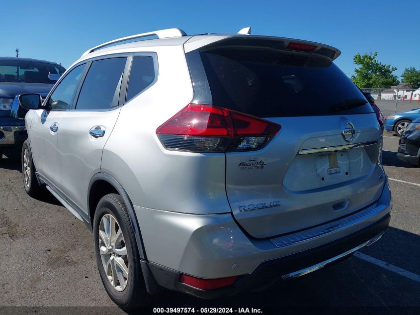 2019 Nissan Rogue Sv VIN: JN8AT2MVXKW393636 Lot: 39497574