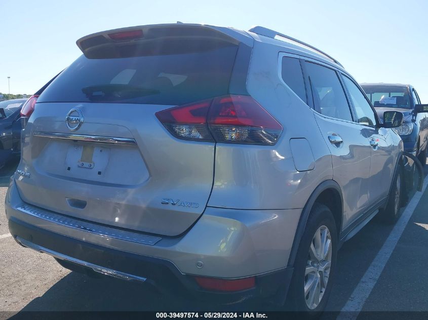 2019 Nissan Rogue Sv VIN: JN8AT2MVXKW393636 Lot: 39497574