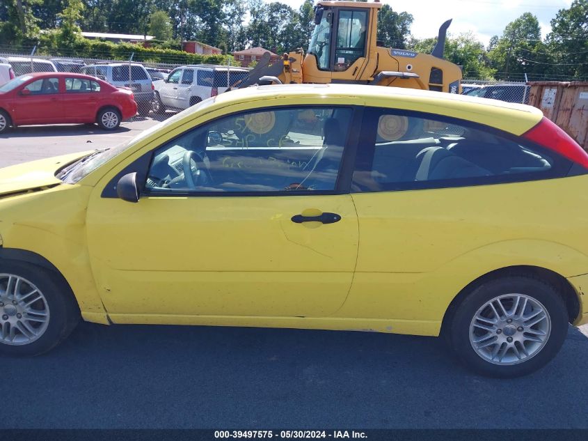 2005 Ford Focus Zx3 VIN: 3FAHP31N25R133527 Lot: 39497575