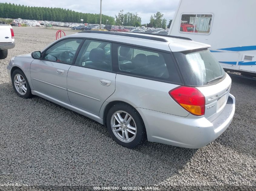 2005 Subaru Legacy 2.5I Limited VIN: 4S3BP626557348609 Lot: 39497580