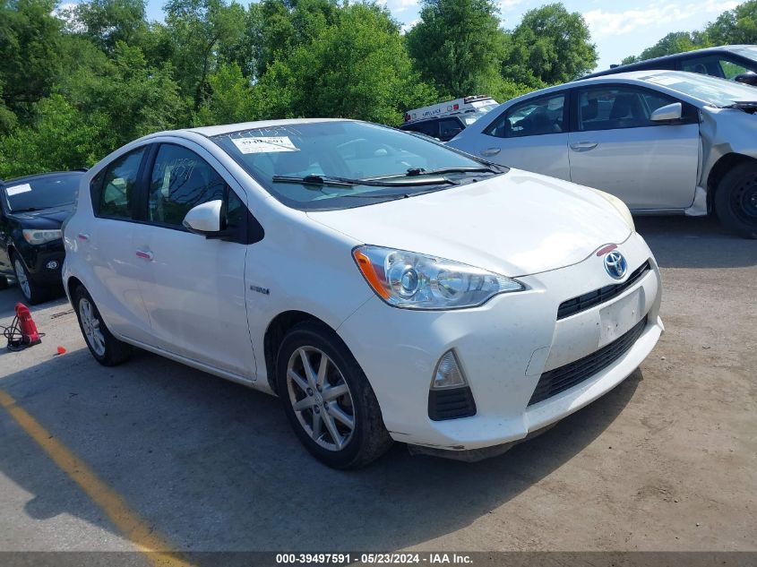 2012 Toyota Prius C Three VIN: JTDKDTB38C1024194 Lot: 39497591