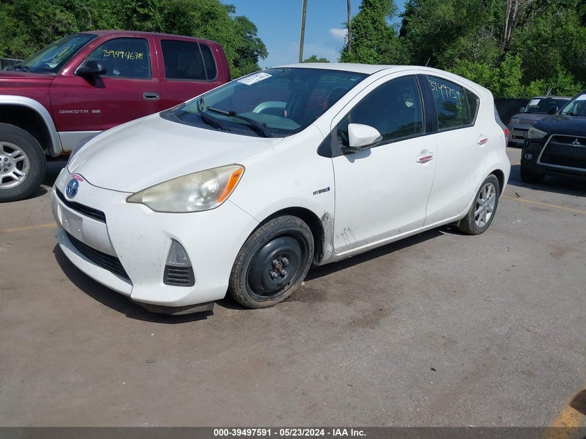 2012 Toyota Prius C Three VIN: JTDKDTB38C1024194 Lot: 39497591