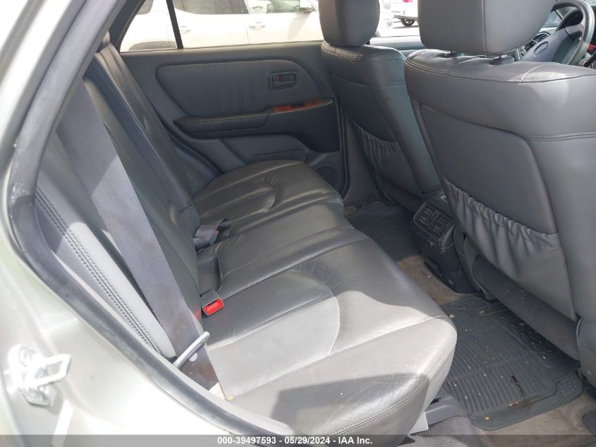 1999 Lexus Rx 300 VIN: JT6HF10U3X0084925 Lot: 39497593