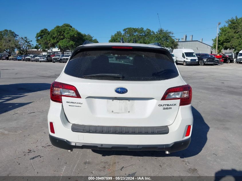 2017 Subaru Outback 3.6R Touring VIN: 4S4BSETC8H3343263 Lot: 39497599