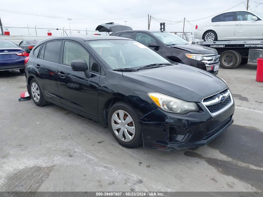 2013 SUBARU IMPREZA 2.0I - JF1GPAA66DH832393