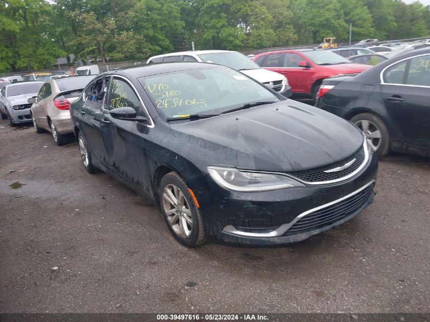 2015 Chrysler 200 Limited VIN: 1C3CCCAB5FN726233 Lot: 39497616