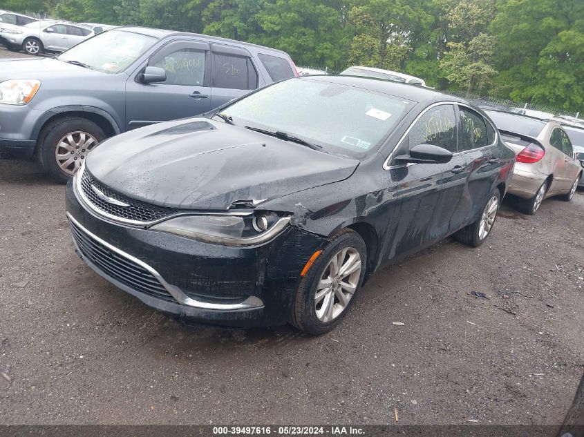 2015 Chrysler 200 Limited VIN: 1C3CCCAB5FN726233 Lot: 39497616