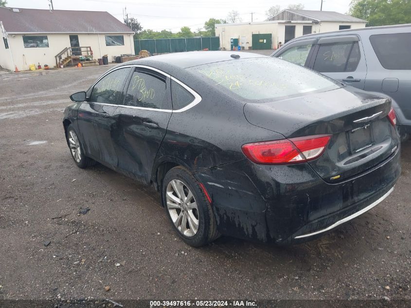 2015 Chrysler 200 Limited VIN: 1C3CCCAB5FN726233 Lot: 39497616