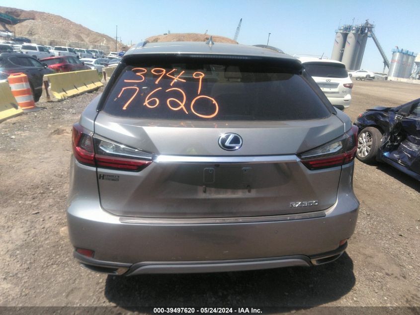 2022 Lexus Rx 350 VIN: 2T2HZMDA5NC356469 Lot: 39497620