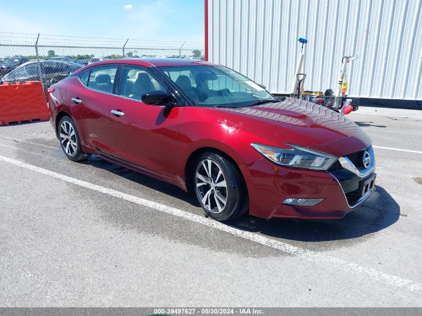 2017 Nissan Maxima 3.5 S VIN: 1N4AA6AP6HC428901 Lot: 39497627