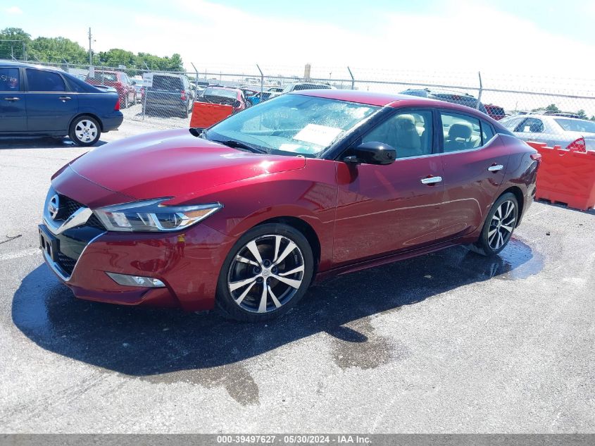 2017 Nissan Maxima 3.5 S VIN: 1N4AA6AP6HC428901 Lot: 39497627