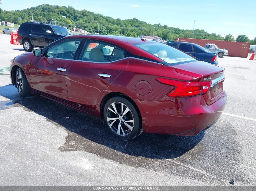 2017 Nissan Maxima 3.5 S VIN: 1N4AA6AP6HC428901 Lot: 39497627