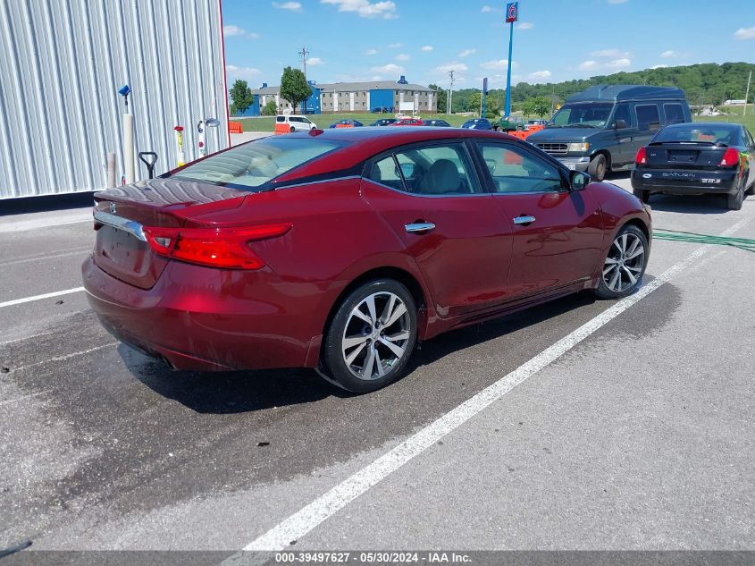 2017 Nissan Maxima 3.5 S VIN: 1N4AA6AP6HC428901 Lot: 39497627