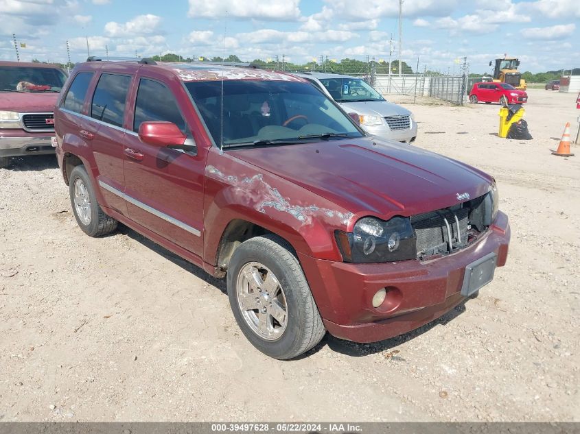 2007 Jeep Grand Cherokee Overland VIN: 1J8HS68277C572996 Lot: 39497628