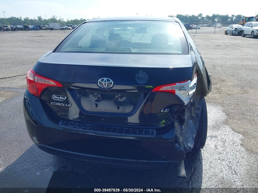 2017 Toyota Corolla Le VIN: 5YFBURHE3HP670502 Lot: 39497639