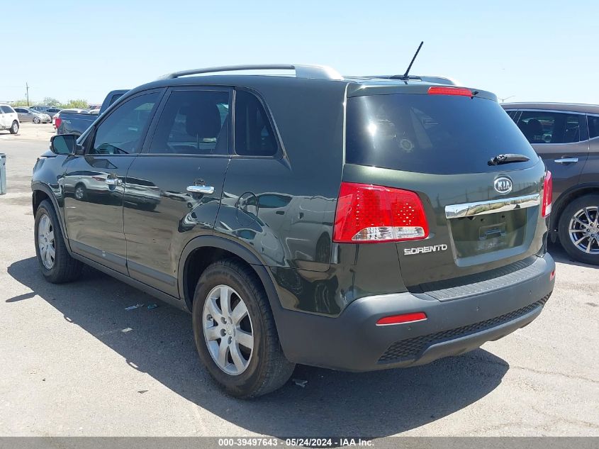 2013 Kia Sorento Lx VIN: 5XYKT3A64DG330860 Lot: 39497643