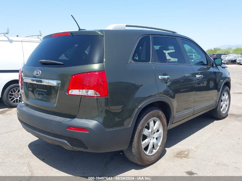 2013 Kia Sorento Lx VIN: 5XYKT3A64DG330860 Lot: 39497643