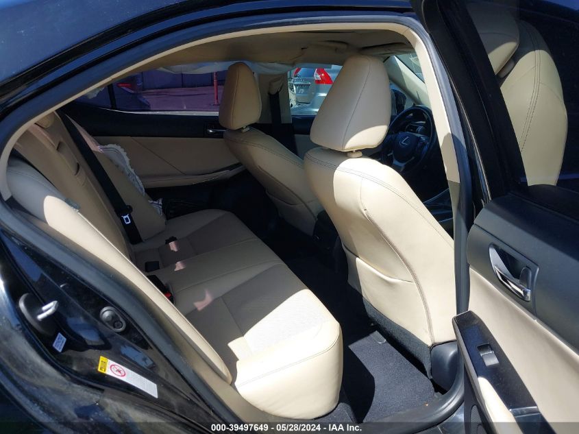 2014 Lexus Is 250 VIN: JTHBF1D2XE5008883 Lot: 39497649